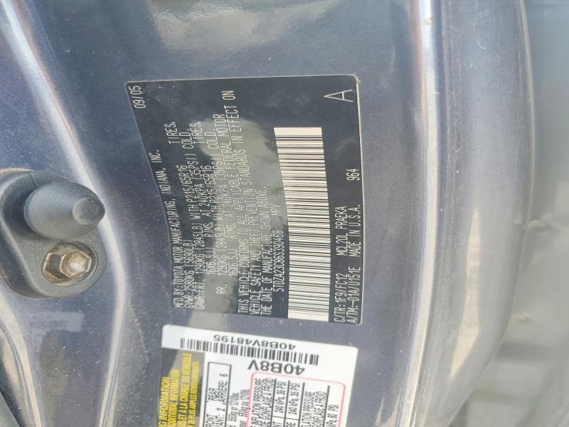 2006 Toyota Sienna le 8 Passenger