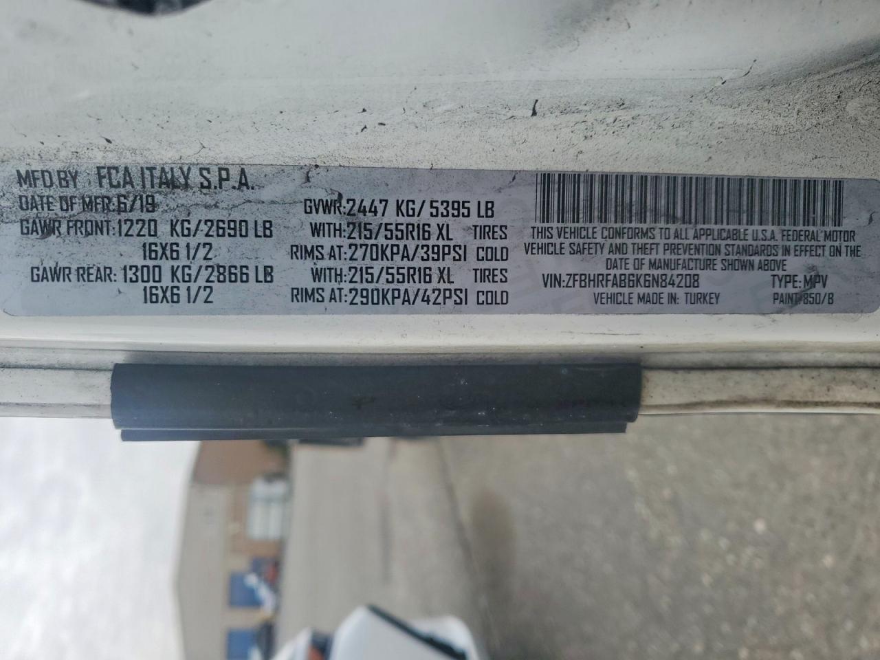 2019 Dodge RAM Promaster City