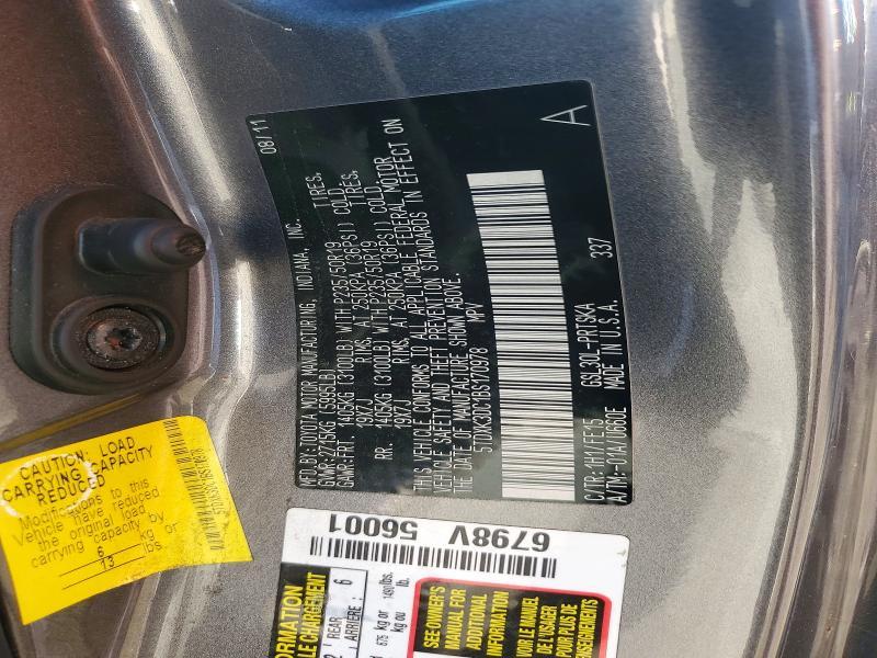 2011 Toyota Sienna se 8-passenger