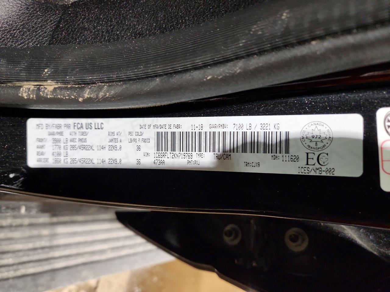 2019 Dodge RAM 1500 Rebel