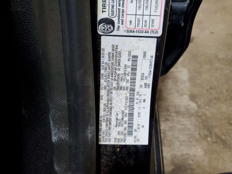 2011 Ford Fiesta ses