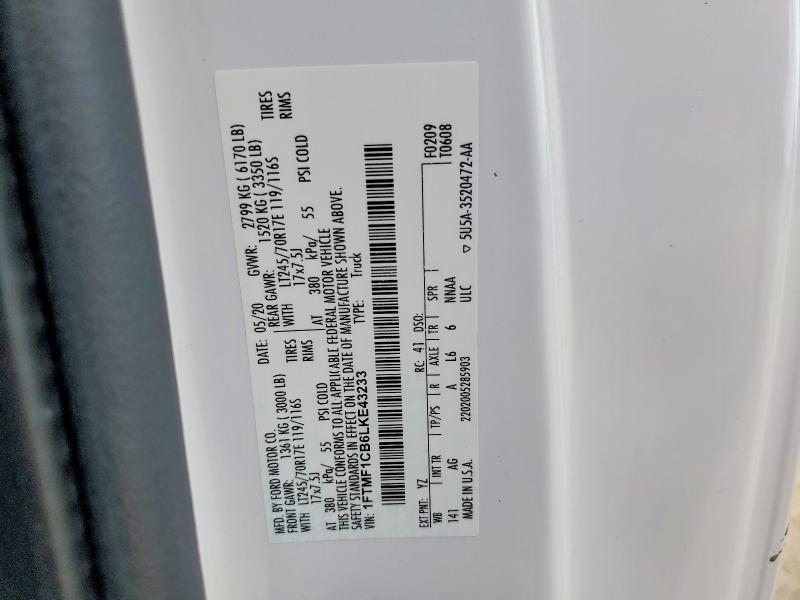 2020 Ford F150
