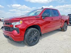 Salvage trucks for sale at Houston, TX auction: 2022 Chevrolet Silverado K1500 RST