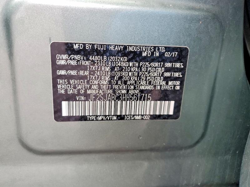 2017 Subaru Forester 2.5i