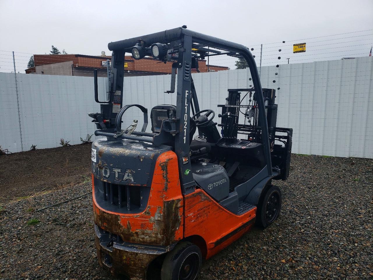 2015 Toyt Forklift