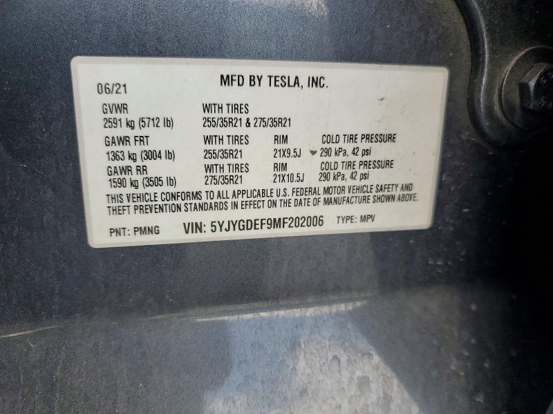2021 Tesla Model y