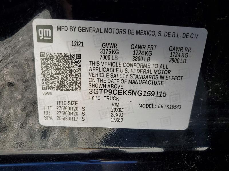 2022 GMC Sierra Limited K1500 Elevation