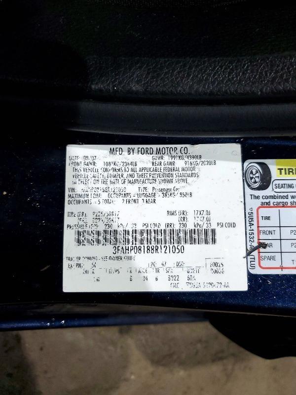 2008 Ford Fusion sel