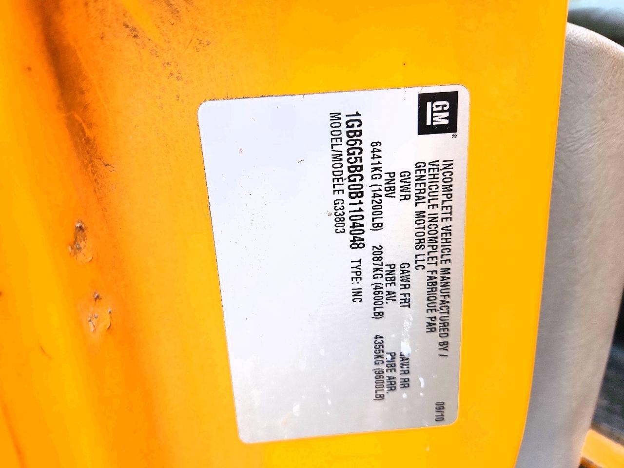 2011 Thomas Minotour G4500-School Bus