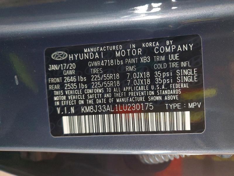 2020 Hyundai Tucson sel