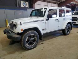 Jeep salvage cars for sale: 2014 Jeep Wrangler Unlimited Sahara