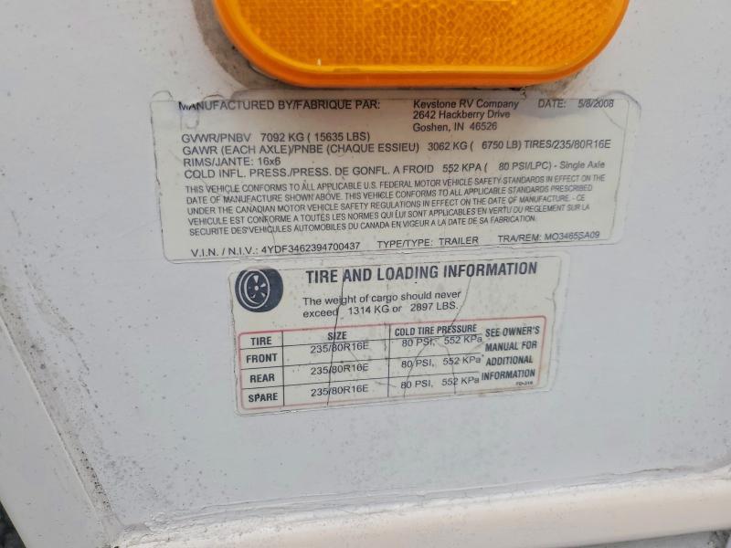 2009 Keystone Keystone