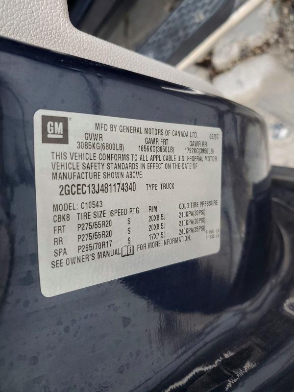 2008 Chevrolet Silverado C1500