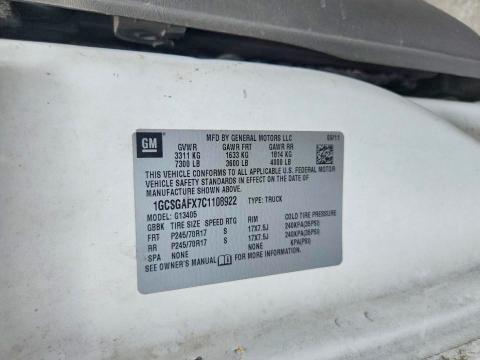 2012 Chevrolet Express 1500 Utility / Service van