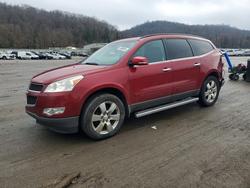 Chevrolet salvage cars for sale: 2012 Chevrolet Traverse lt