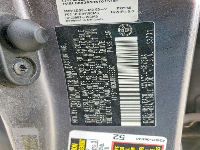 2018 Toyota Camry se