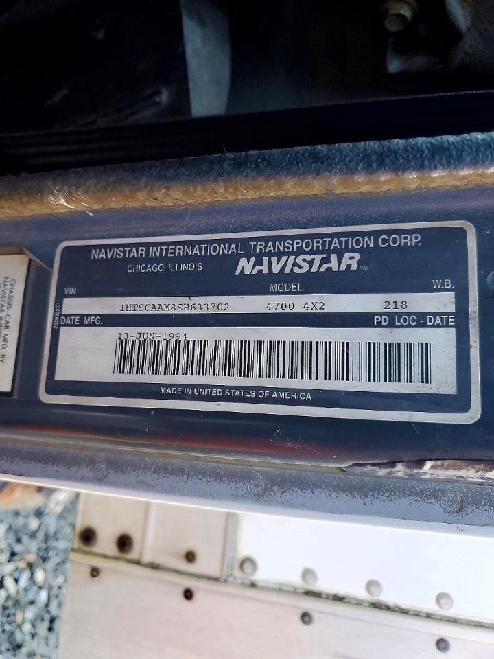 1995 International 4700 BOX Truck