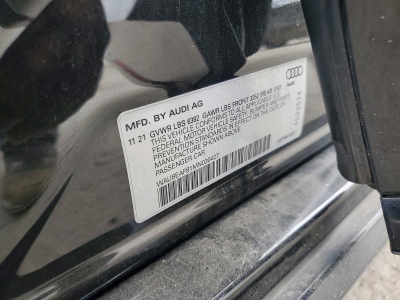 2021 Audi A8 l