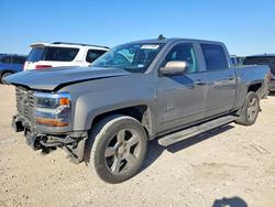 Salvage trucks for sale at San Antonio, TX auction: 2017 Chevrolet Silverado C1500 LT