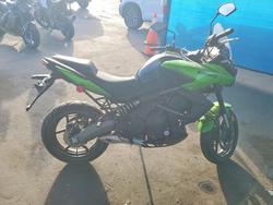 Kawasaki salvage cars for sale: 2014 Kawasaki KLE650 D