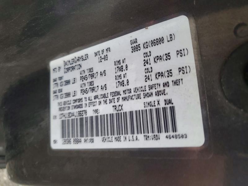 2004 Dodge RAM 1500 ST