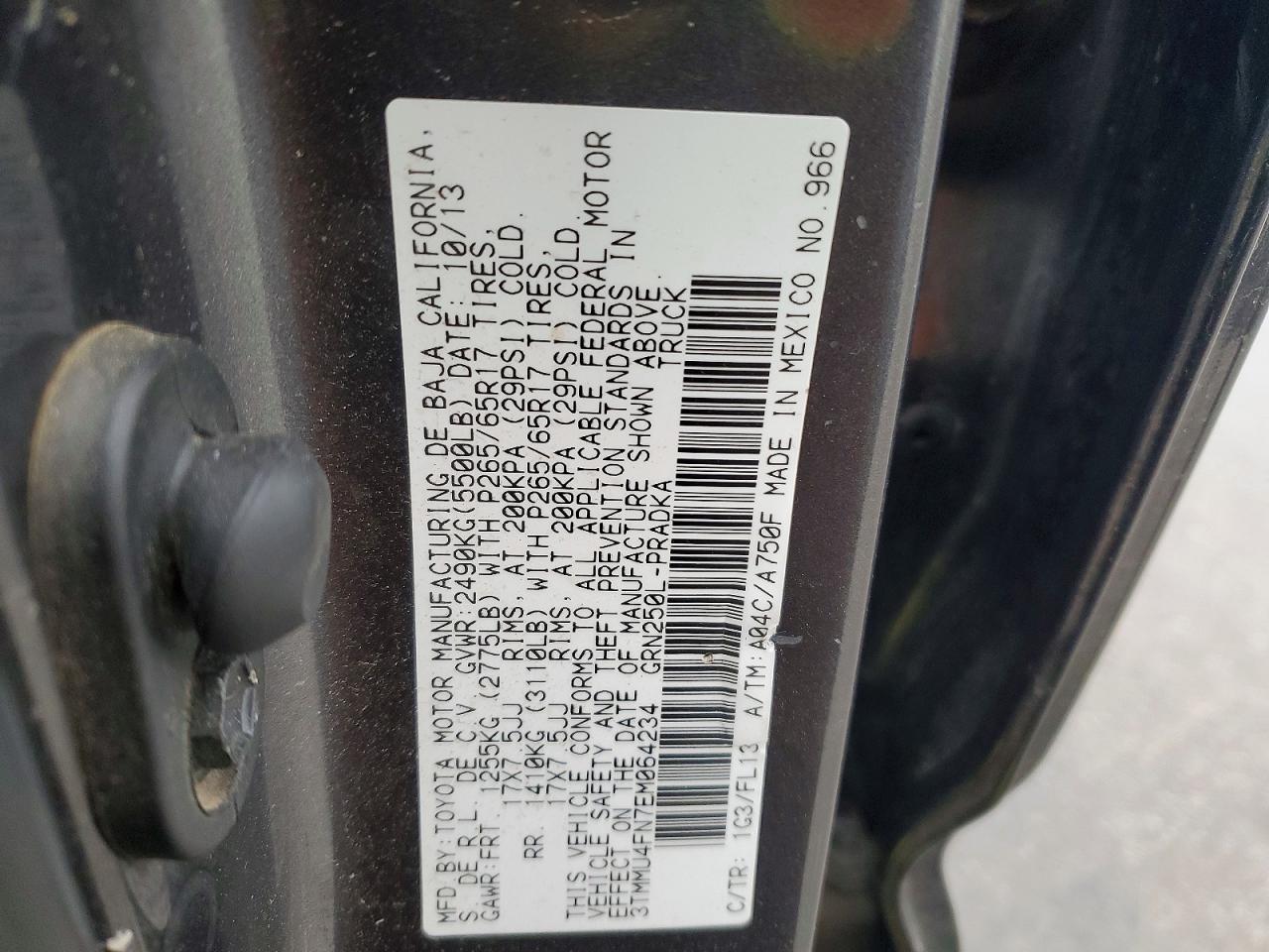 2014 Toyota Tacoma V6
