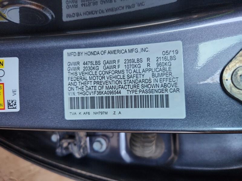 2019 Honda Accord Sport