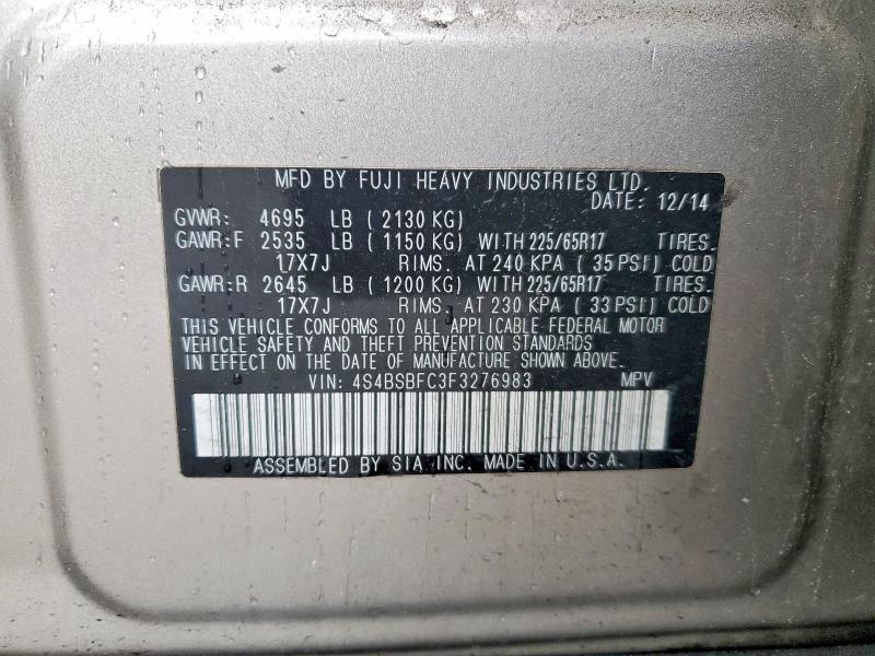 2015 Subaru Outback 2.5i Premium