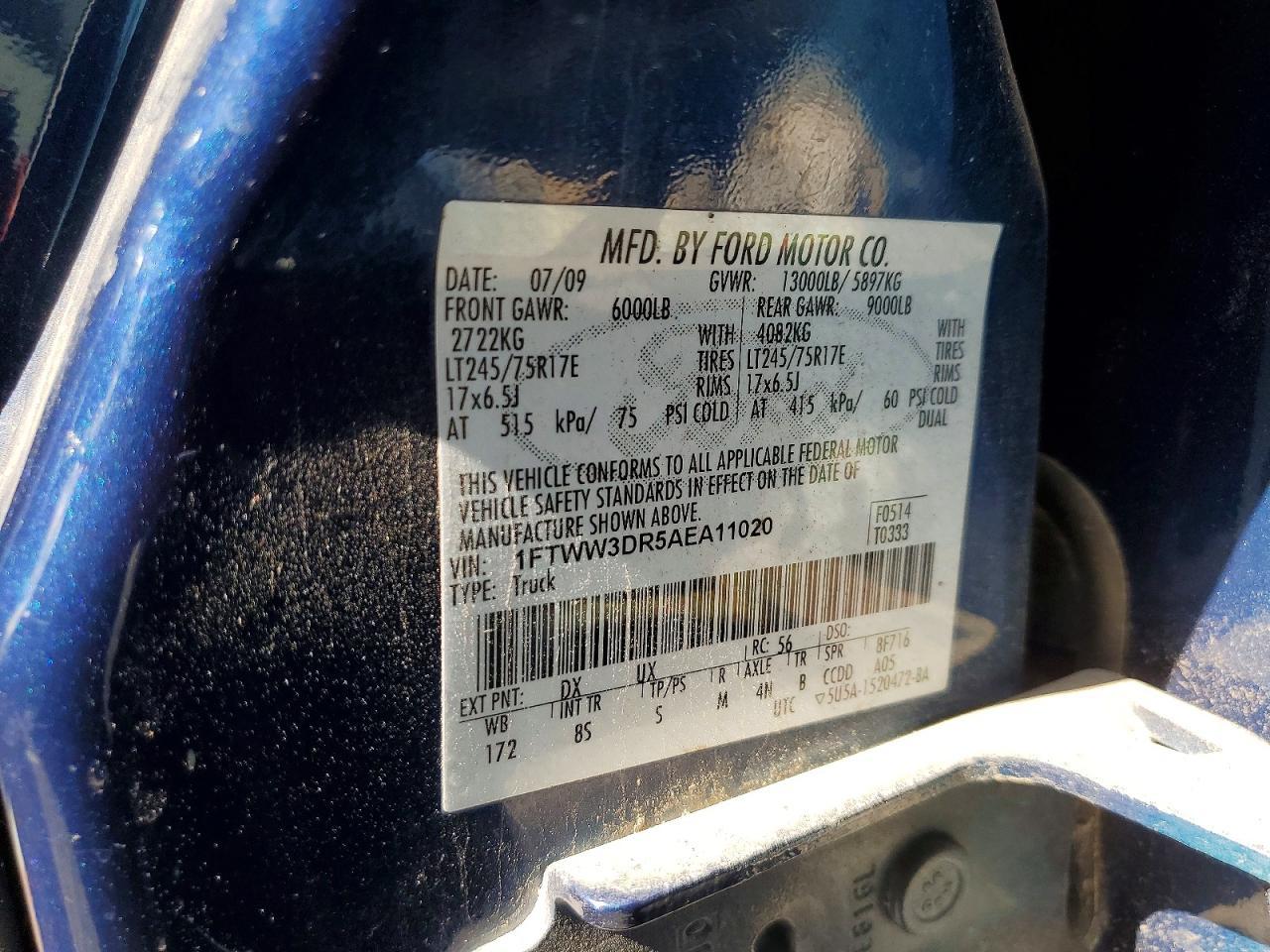 2010 Ford F350 Super Duty