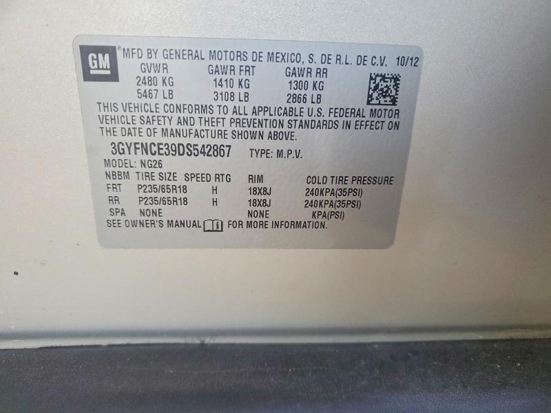 2013 Cadillac Srx Luxury Collection