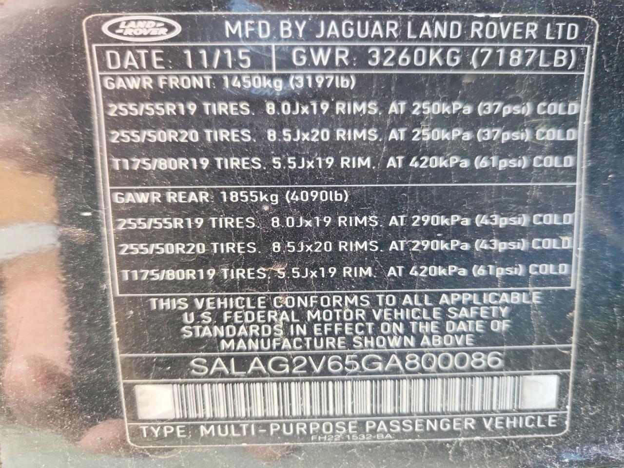 2016 Land Rover LR4 hse