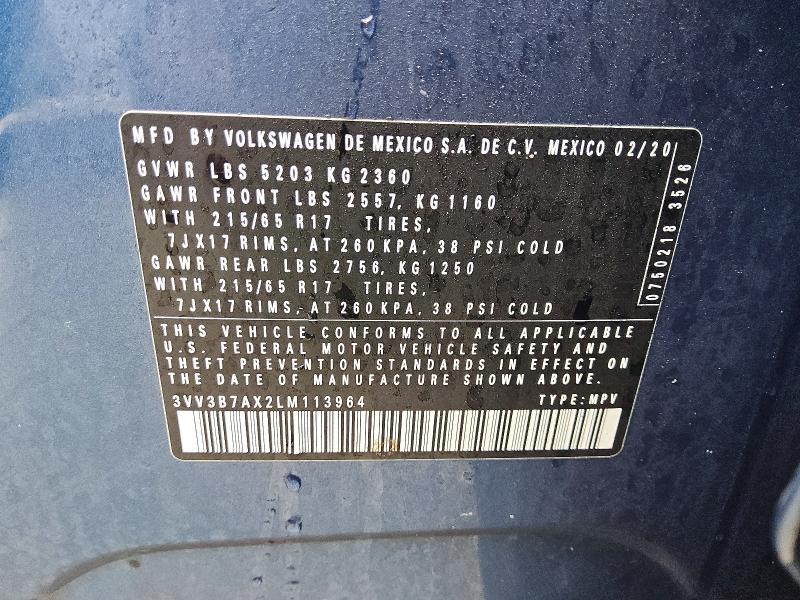 2020 Volkswagen Tiguan se