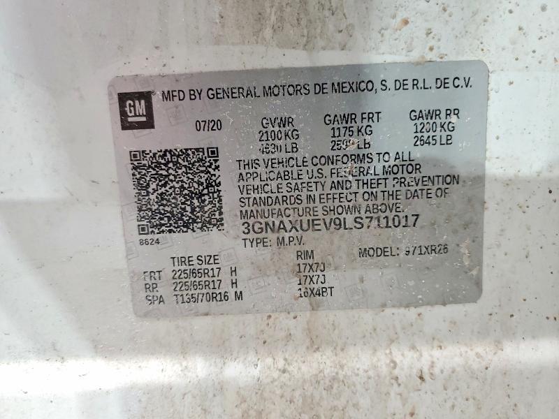 2020 Chevrolet Equinox lt