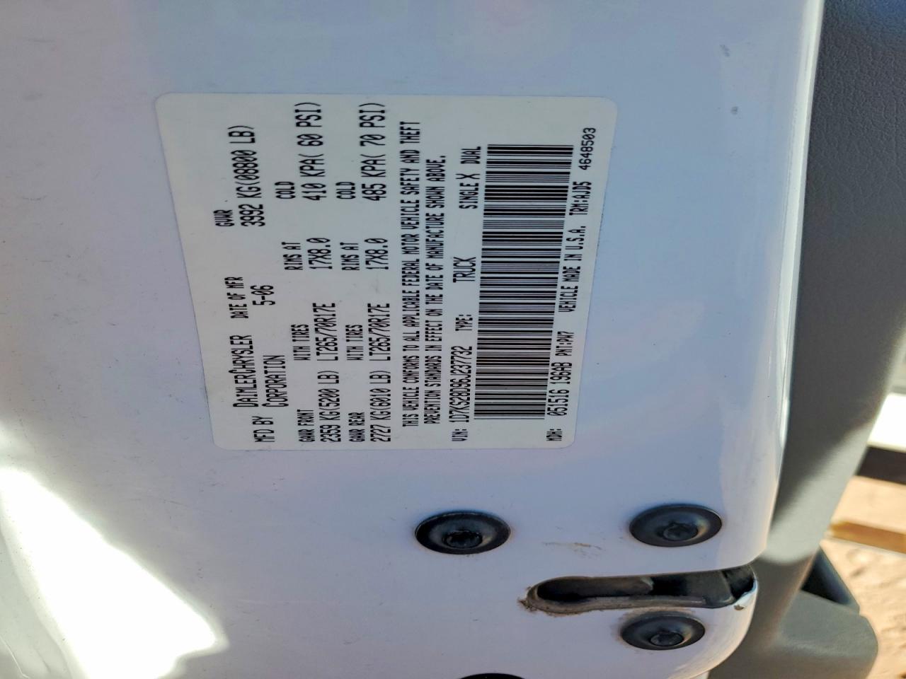 2006 Dodge RAM 2500 ST