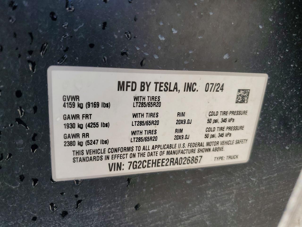 2024 Tesla Cybertruck