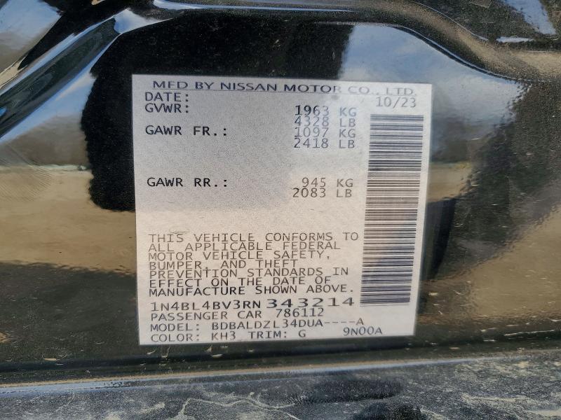 2024 Nissan Altima 2.5 s