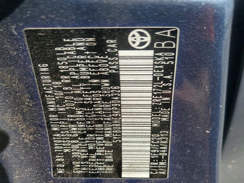 2019 Toyota Corolla se