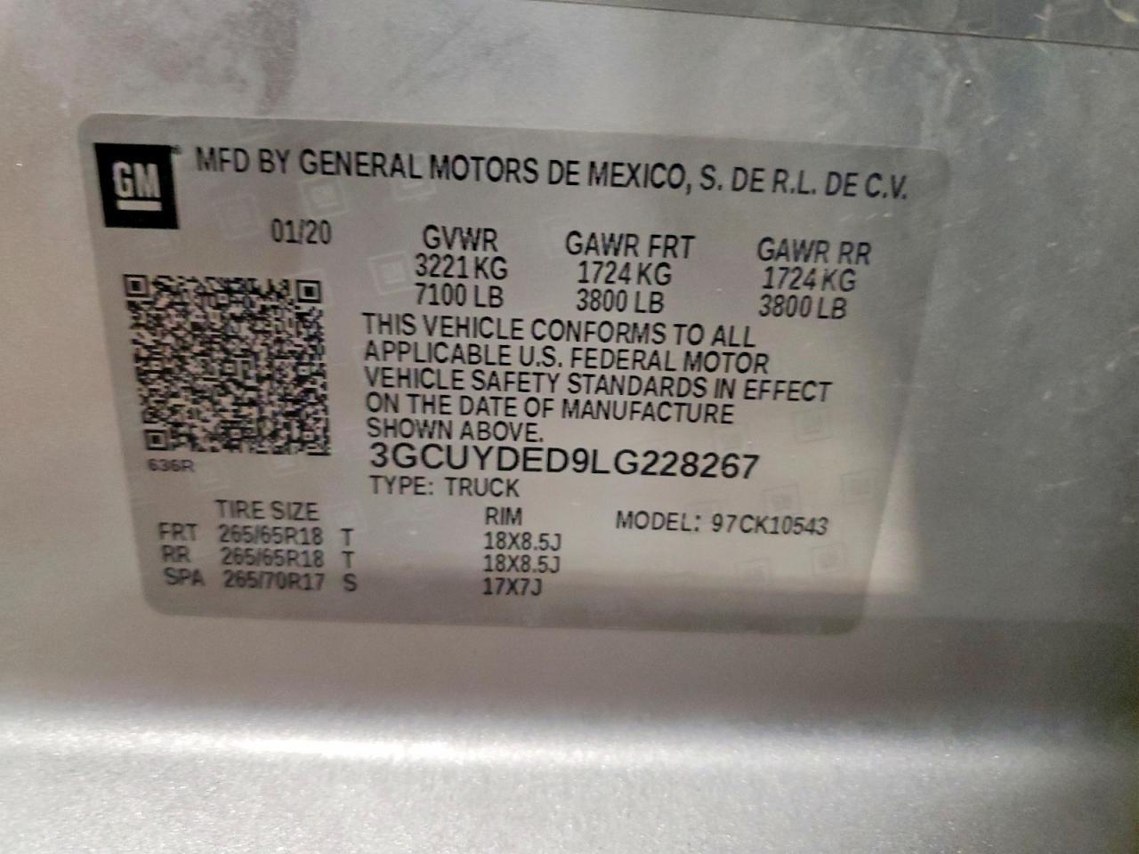 2020 Chevrolet Silverado K1500 LT