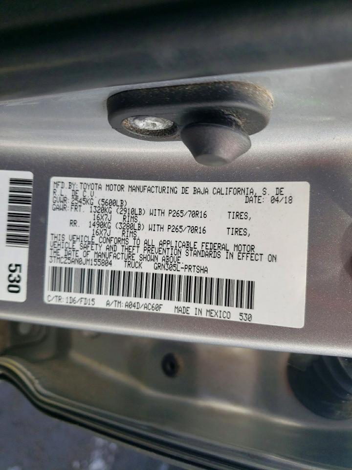 2018 Toyota Tacoma TRD OFF-Road