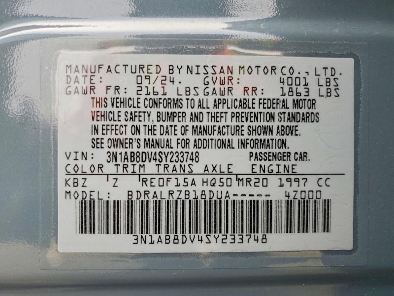 2025 Nissan Sentra sr
