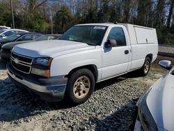 Salvage cars for sale from Copart Tifton, GA: 2007 Chevrolet Silverado C1500 Classic