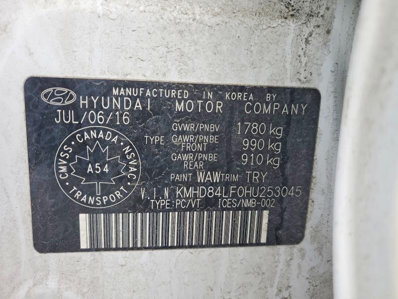 2017 Hyundai Elantra se