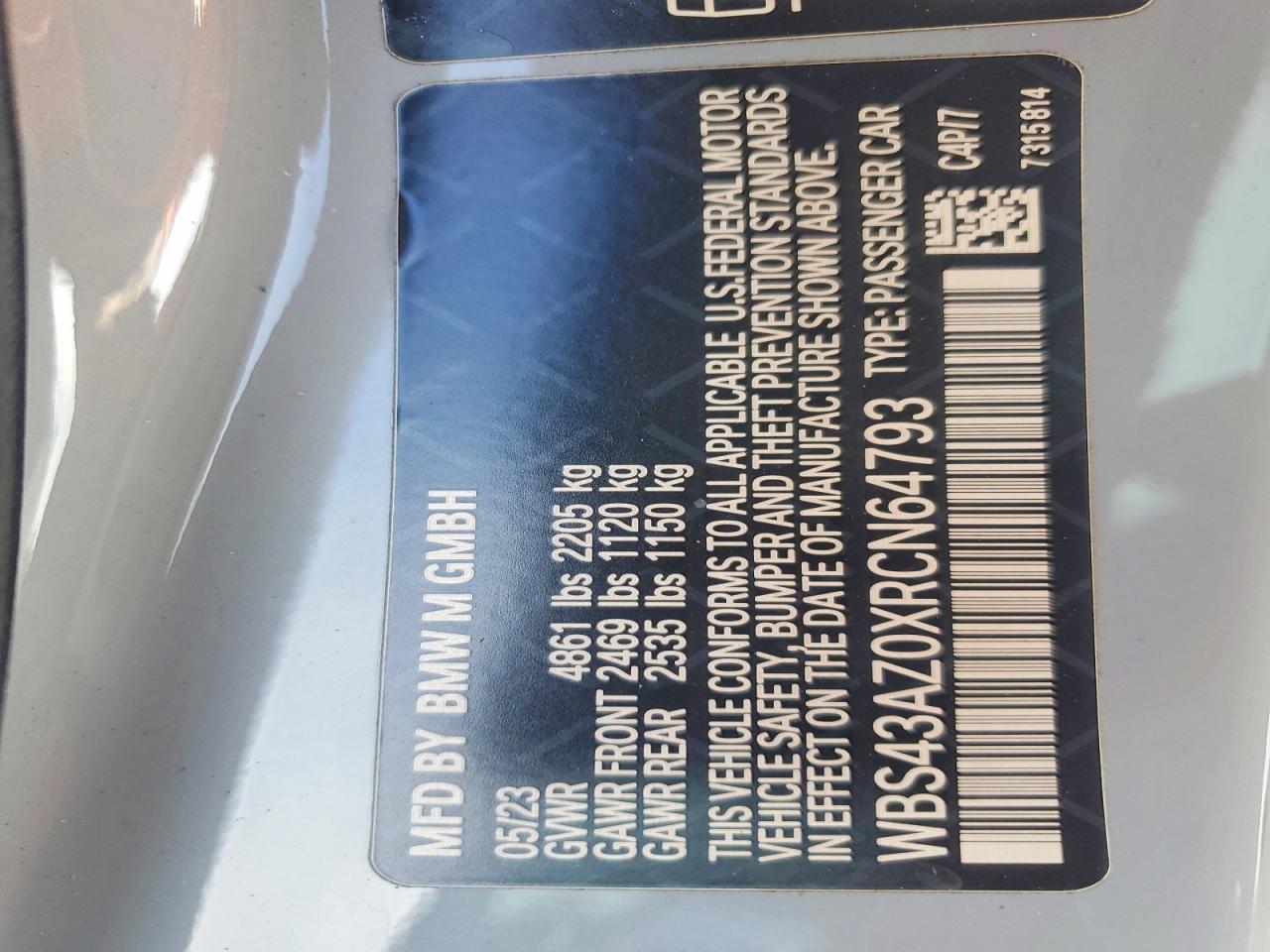 2024 BMW M4 Competition