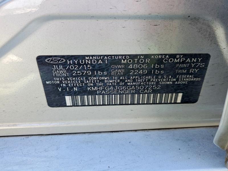 2016 Hyundai Azera Base