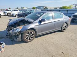 Honda salvage cars for sale: 2017 Honda Accord exl
