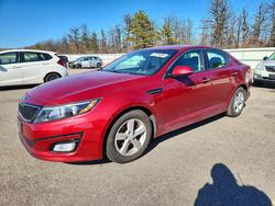 Salvage cars for sale from Copart Brookhaven, NY: 2015 KIA Optima