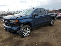 Salvage trucks for sale at New Britain, CT auction: 2019 Chevrolet Silverado K1500 Custom