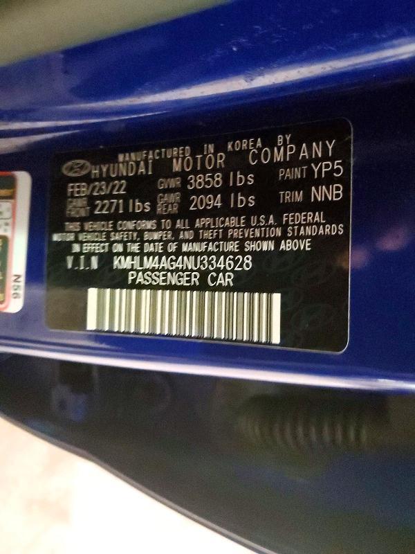 2022 Hyundai Elantra sel