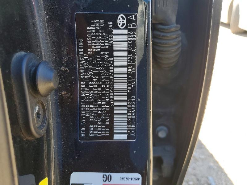 2018 Toyota Corolla le