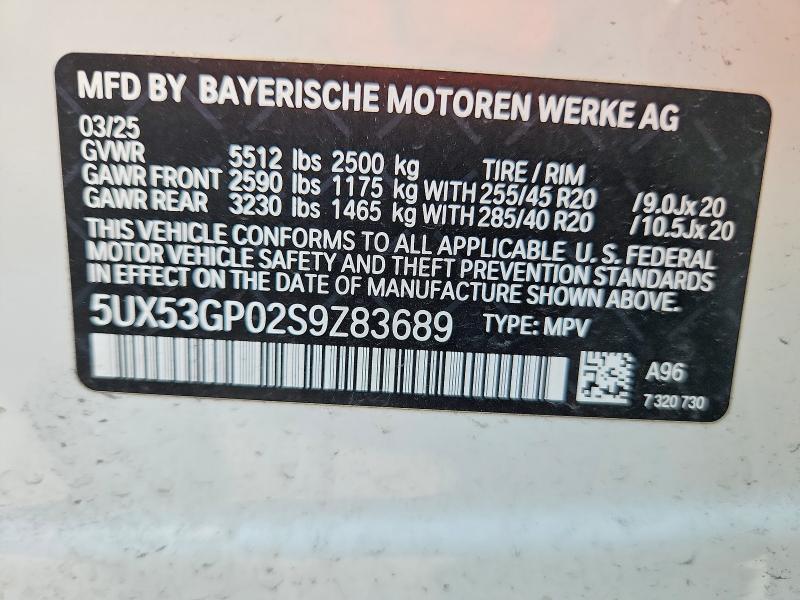 2025 BMW X3 30 Xdrive